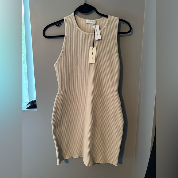 Babaton Sculpt Knit Racer Mini Dress - Picture 7 of 9